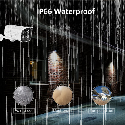 Outdoor HD night vision security camera by BackupMyFilesNow.com, weatherproof with infrared illumination for clear nighttime monitoring.
