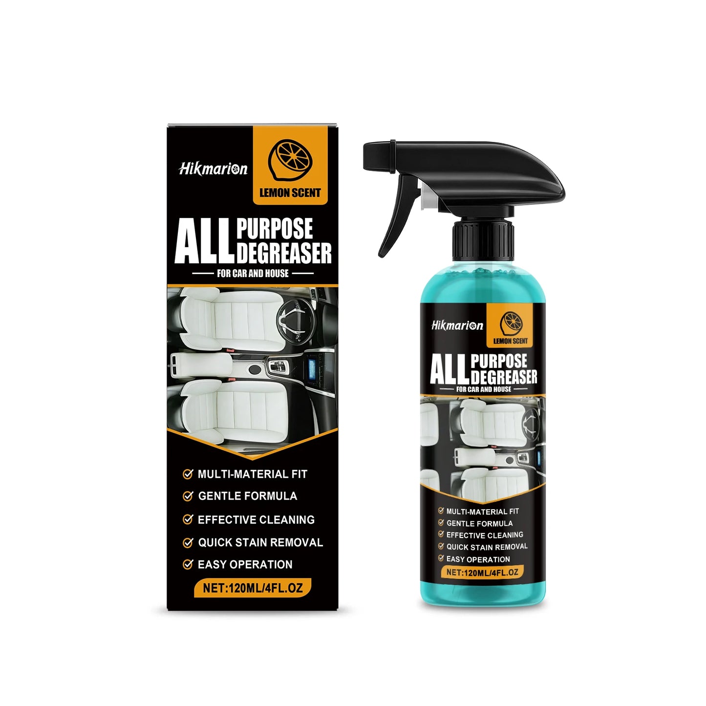BackupMyFilesNow® 120ml multi-purpose degreaser box, powerful oil and grease remover for car and household cleaning.