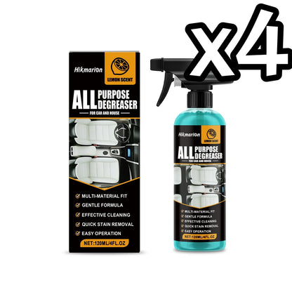 BackupMyFilesNow® 120ml multi-purpose degreaser with 10 bottles, powerful oil and grease removal for car and household cleaning.