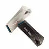 BackupMyFilesNow 128GB USB 3.0 metal pen drive in black, compact flash stick with logo, available in multiple storage capacities