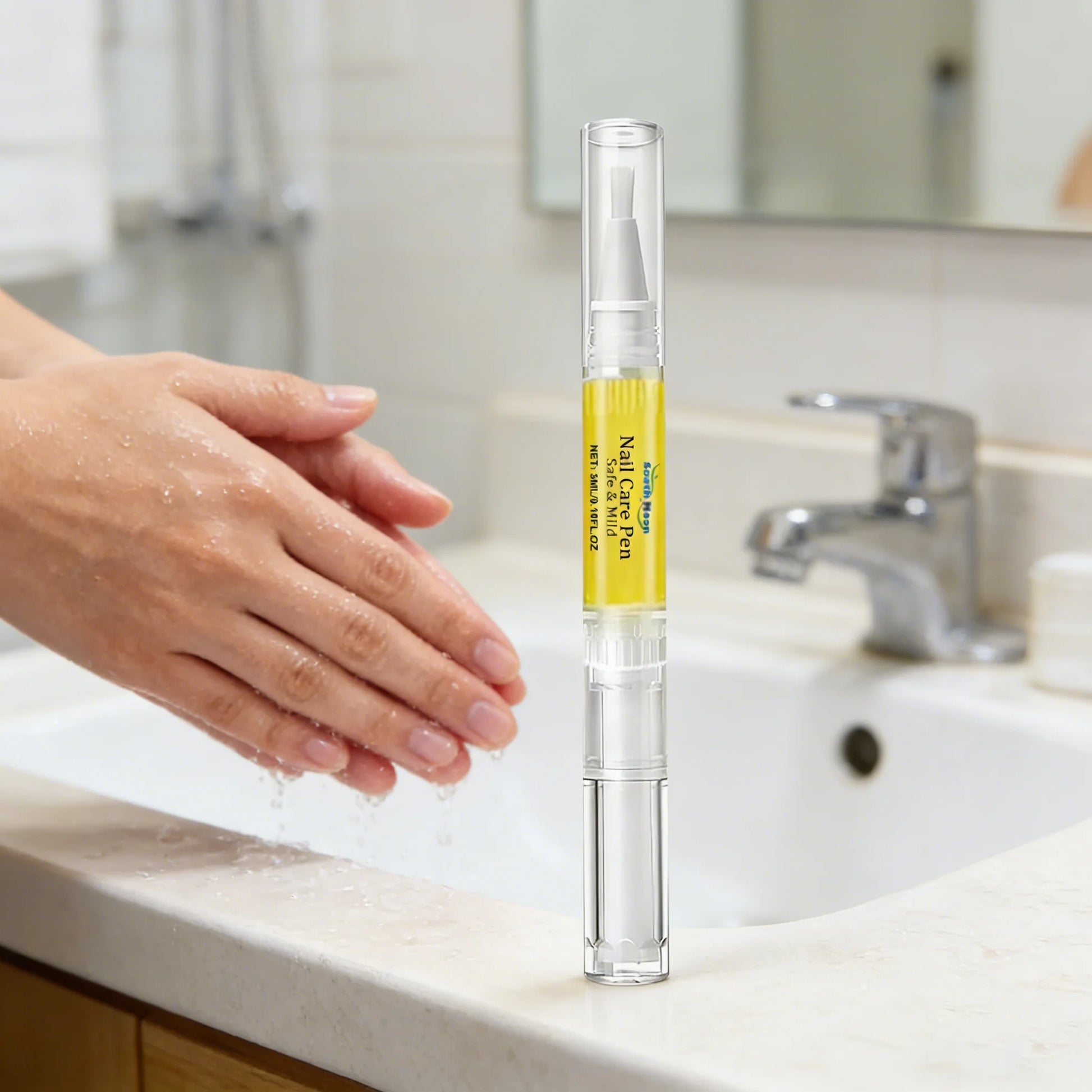 BackupMyFilesNow 12ml fingernail antiseptic liquid for nail regrowth, cuticle removal, onychomycosis, and paronychia treatment.