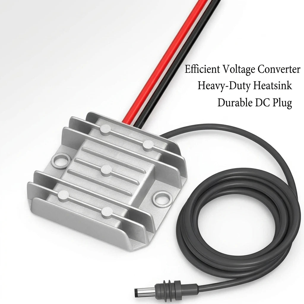 DC-DC step-up module from 12V to 30V, 3.5A, 105W power supply booster with DC power cord for Starlink Mini.