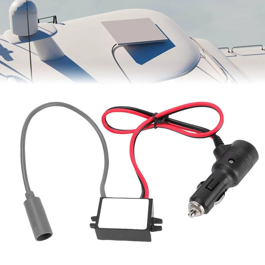 BackupMyFilesNow Starlink Mini car power adapter steps up 12V/24V to 30V 3.5A DC output for Starlink power supply conversion.