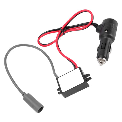 BackupMyFilesNow Starlink Mini 12V/24V car power adapter stepping up to 30V 3.5A DC output for Starlink power supply conversion.