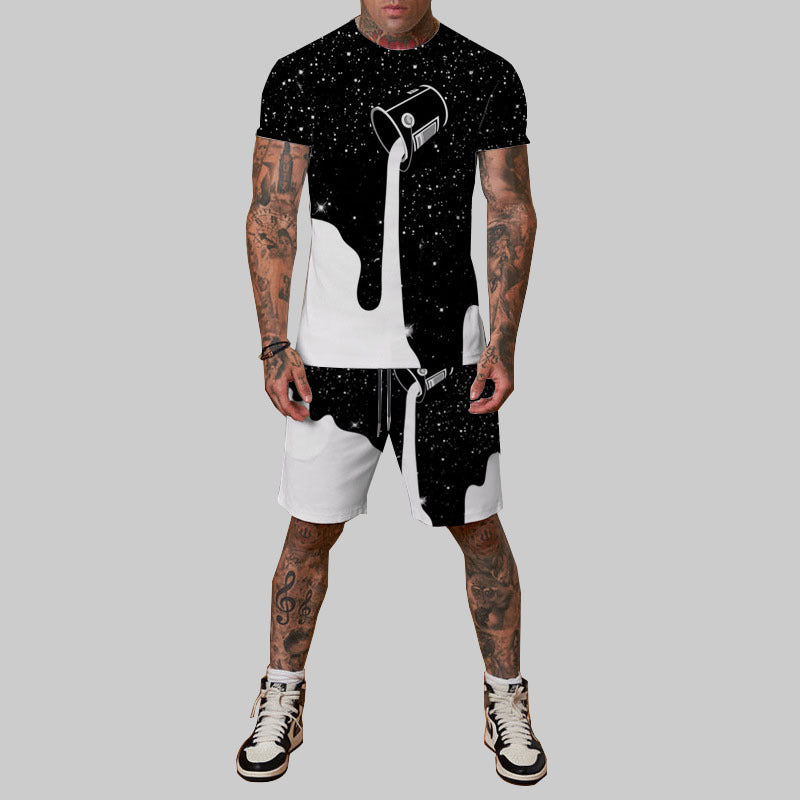 Sports fitness fashion t-shirt and running set from BACKUPMYFILESNOW.COM®, featuring breathable fabric and sporty design.