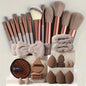 33-piece BackupMyFilesNow.com beauty makeup kit with large and small sponges for flawless application and makeup removal.