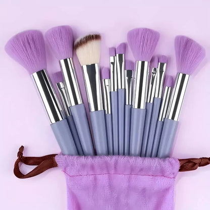 33-piece makeup kit with large and small beauty sponges for flawless makeup application and removal, featuring a comprehensive beauty set.