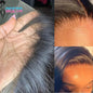 HD lace frontal wig by BackupMyFilesNow.com, 13x6 and 13x4 transparent lace, 30-inch bone straight human hair wig with 24-inch length