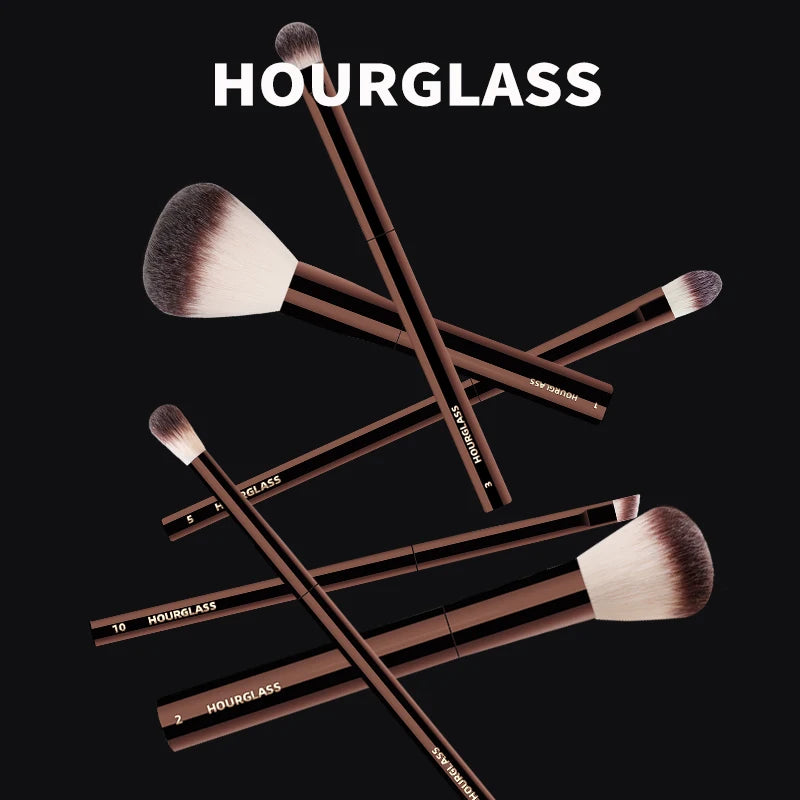 Hourglass Makeup Brush No.14 by BackupMyFilesNow.com with soft, skin-friendly fiber hair for precise eye makeup application.
