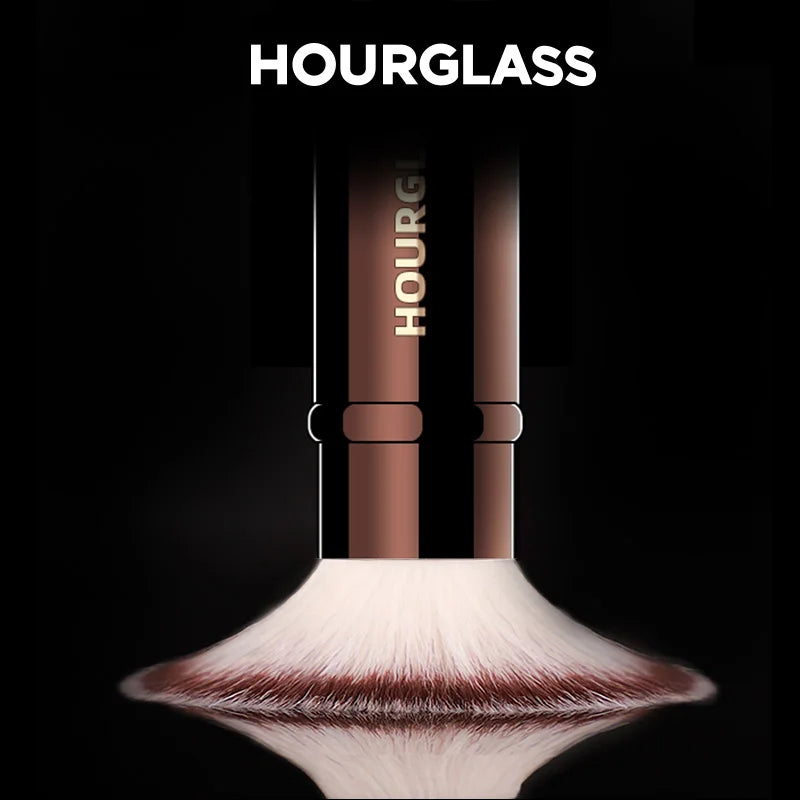 Hourglass makeup brush by BackupMyFilesNow.com for powder, foundation, concealer, blush, bronzer, eyeshadow, and eyebrow sculpting.