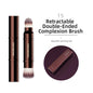 Hourglass makeup brushes set featuring powder, foundation, concealer, blush, bronzer, eye shadow, eyebrow, and eyeliner brushes.