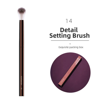 Hourglass Makeup Brush by BackupMyFilesNow.com for powder, foundation, concealer, blush, bronzer, eye shadow, eyebrows, and eyeliner.