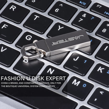 Black 16GB USB 2.0 flash drive from BackupMyFilesNow with custom logo, available in 16GB, 32GB, 64GB, and 128GB capacities.