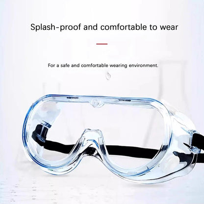 3M 1621 Safety Goggle with clear lens, anti-splash and dust-proof design, industrial lab eyewear for eye protection