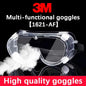 3M 1621 safety goggles with clear lenses, anti-splash and dust-proof design, industrial research and lab eye protection glasses