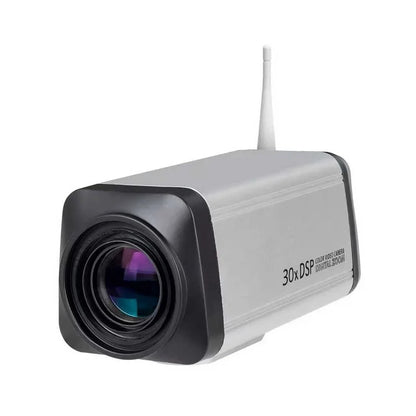 Wi-Fi 2.0MP, 5.0MP, 8.0MP Z00M box camera with 30X zoom, high-resolution security camera from BackupMyFilesNow.com