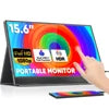 SIBOLAN 15.6-inch Ultra 1080P IPS portable gaming monitor with USB-C, ideal for PS5, laptop, PC, and phone use.
