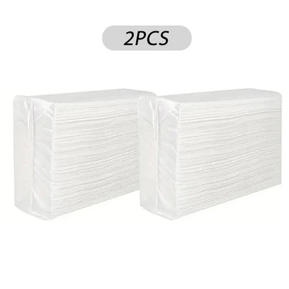 Disposable paper towels for kitchen and bathroom by BACKUPMYFILESNOW.COM®, convenient, hygienic cleaning solution, one-pack image.