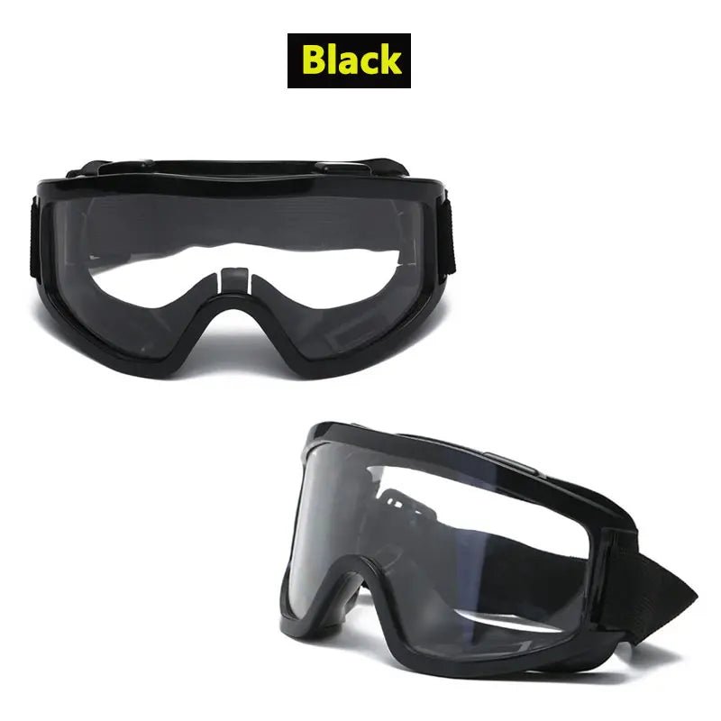 BackupMyFilesNow® antifog safety glasses with anti-splash windproof design, ideal for industrial work, research, cycling, and riding.