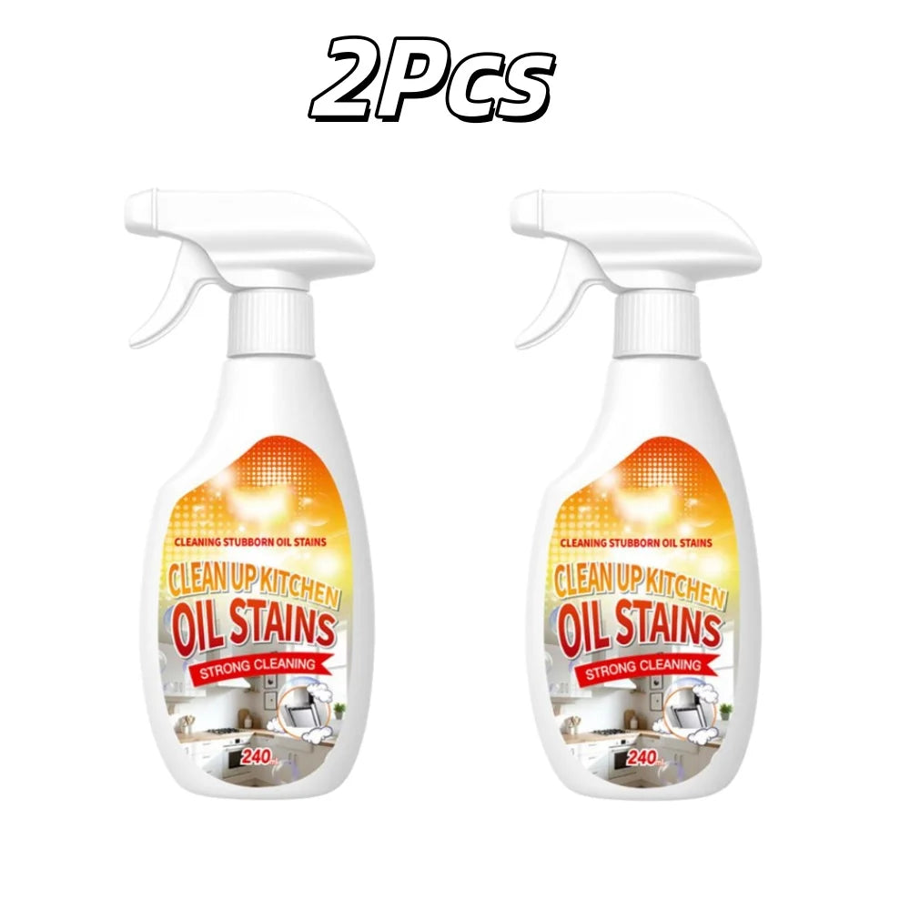 Heavy-duty grease cleaner by BACKUPMYFILESNOW.COM® for kitchen oil stains on range hoods and stoves, with a mild, fast-breaking formula.