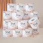 Six rolls of BACKUPMYFILESNOW® household paper towels with five layers of thickened core for durable, absorbent cleaning.