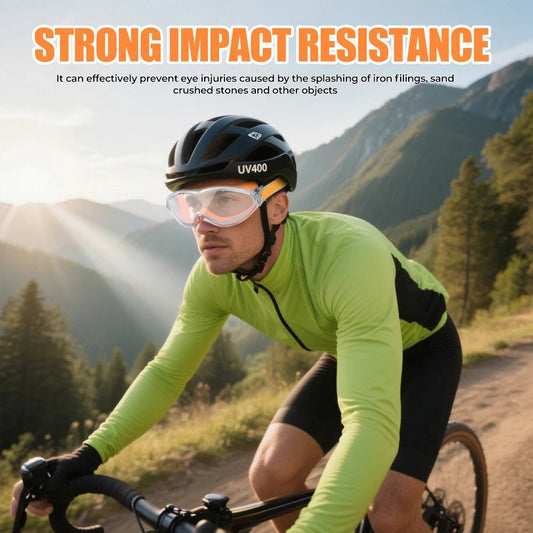 BACKUPMYFILESNOW® safety glasses with protective goggles, anti-UV waterproof tactical eyewear for riding and skiing activities.
