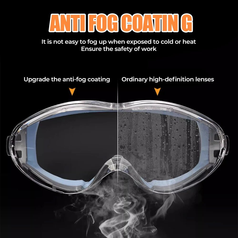 BACKUPMYFILESNOW® safety glasses with anti-UV, waterproof tactical sport goggles for riding and skiing eye protection.