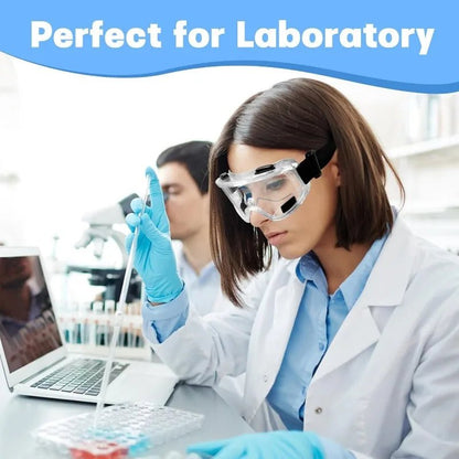 BACKUPMYFILESNOW® safety goggles, anti-splash lab goggles with dust-proof protection, industrial research eyewear, onion design