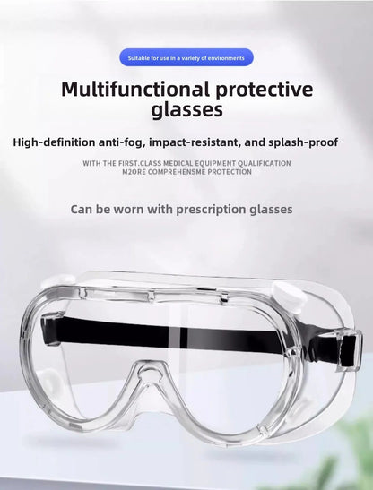 BACKUPMYFILESNOW.COM waterproof safety goggles with anti-fog, windproof, dust-proof protective glasses for work and water park use