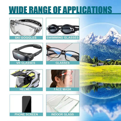 BackupMyFilesNow® glass and lens cleaner spray for sunglasses and eyeglasses, removes scratches and cleans high-concentration solution.