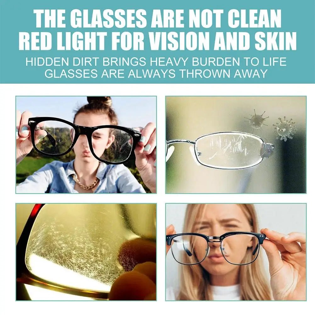 BACKUPMYFILESNOW.COM® glass cleaner for sunglasses and eyeglasses, high concentration lens cleaning spray with scratch removal features.