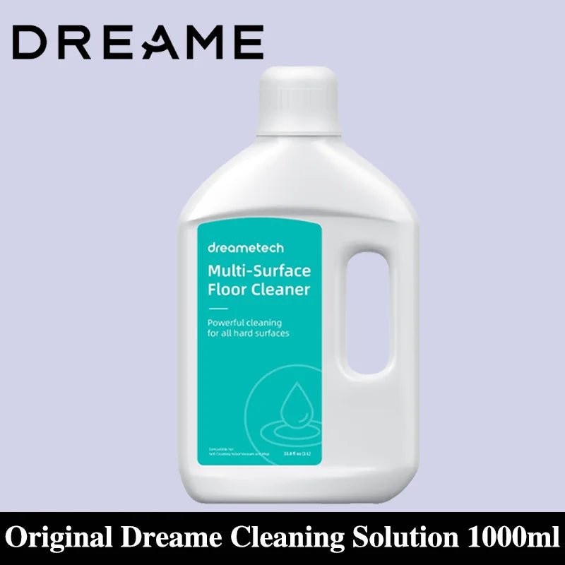 Original 1000ml cleaning solution bottle for Dreame X40 Ultra, X50 Ultra, L40 Ultra, and L10sPro Ultra deep cleaning by BACKUPMYFILESNOW.COM®