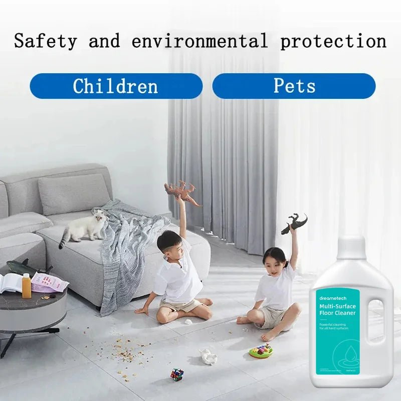 Original cleaning solution bottle for Dreame X40 Ultra, X50 Ultra, L40 Ultra, L10sPro Ultra, X30 Ultra, deep cleaning, 1000ml.