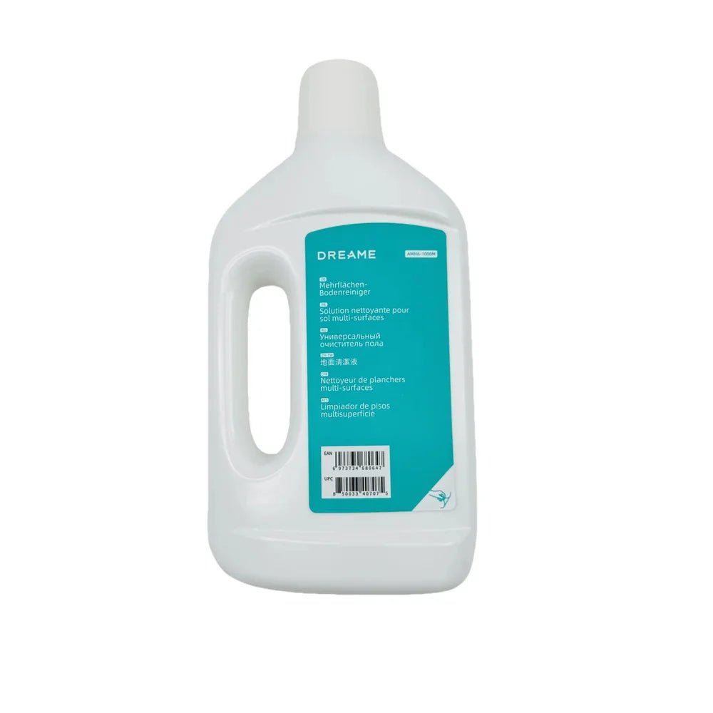 Original cleaning solution bottle for Dreame X40 Ultra, X50 Ultra, L40 Ultra, and L10sPro Ultra deep cleaning, 1000ml size.