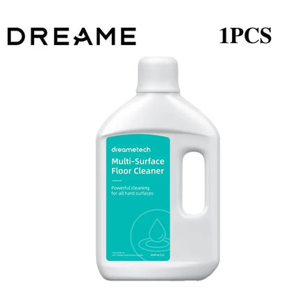 Original 1000ml cleaning solution bottle for Dreame X40 Ultra, X50 Ultra, L40 Ultra, L10sPro Ultra, X30 Ultra deep cleaning.