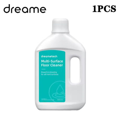 Original Dreame cleaning solution 1000ml for X50 Ultra, X30 Ultra, X40 Ultra, L10s Pro Ultra, with bottle and label visible.