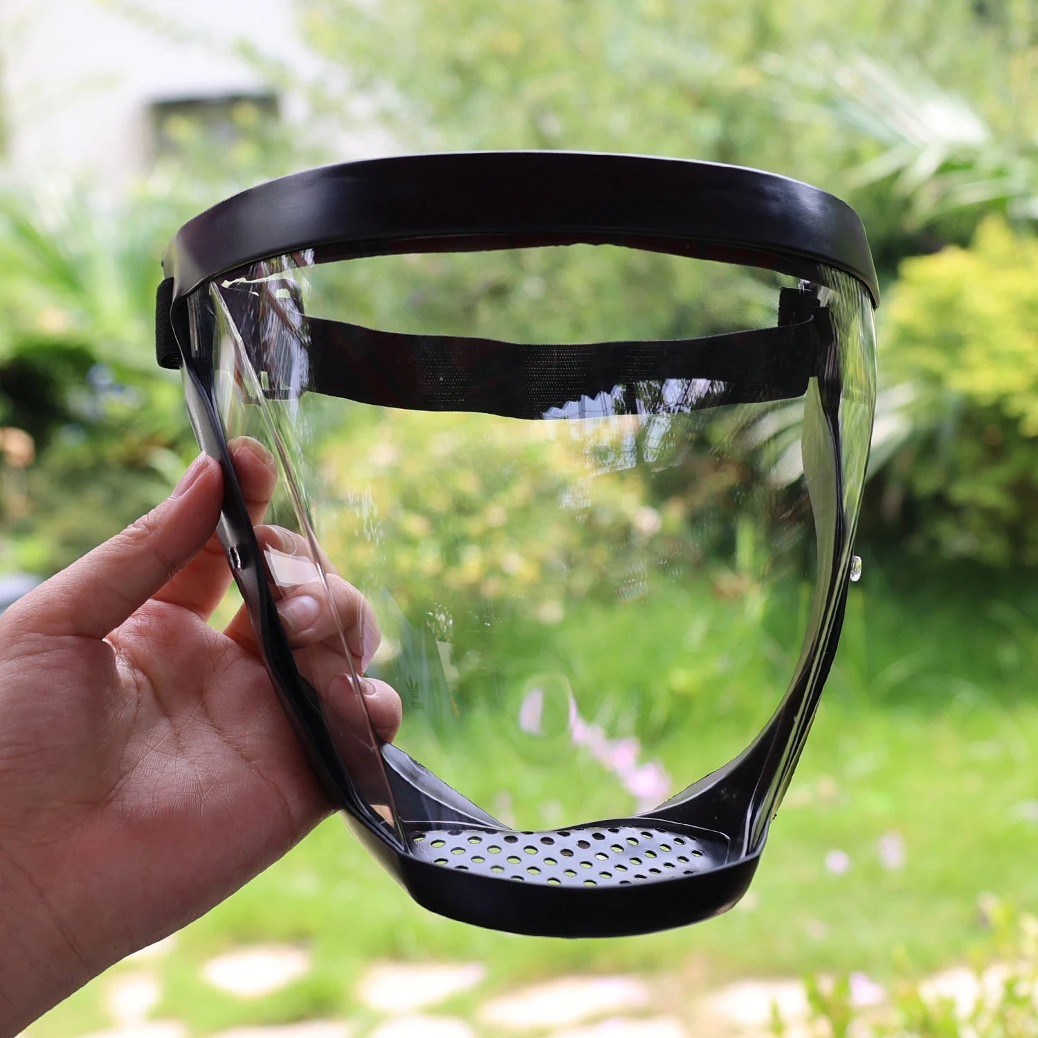 Full face safety goggles protective mask by BACKUPMYFILESNOW.COM, anti-splash dust mask for men and women, protective glasses.