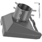 Starlink Gen 3 pipe adapter mounting kit with aluminum alloy roof bracket for 1-2 inch poles, includes mount plate and base.