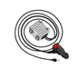 BackupMyFilesNow 12V/24V to 30V car power converter for Starlink, 3.5A boost step-up device with mini power cord accessories.