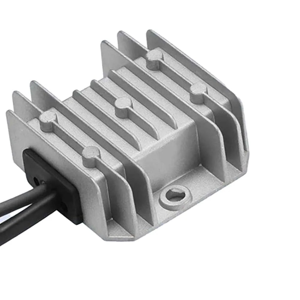 BackupMyFilesNow 12V/24V to 30V car power converter boosts voltage for Starlink mini power cords, 3.5A output, compact design