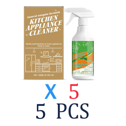 Two 300ml bottles of BACKUPMYFILESNOW.COM® kitchen degreaser spray for cleaning appliances, stoves, ovens, and range hoods.