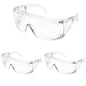BackupMyFilesNow® safety goggles with clear lenses, anti-splash dustproof design, ideal for laboratory work and eye protection.
