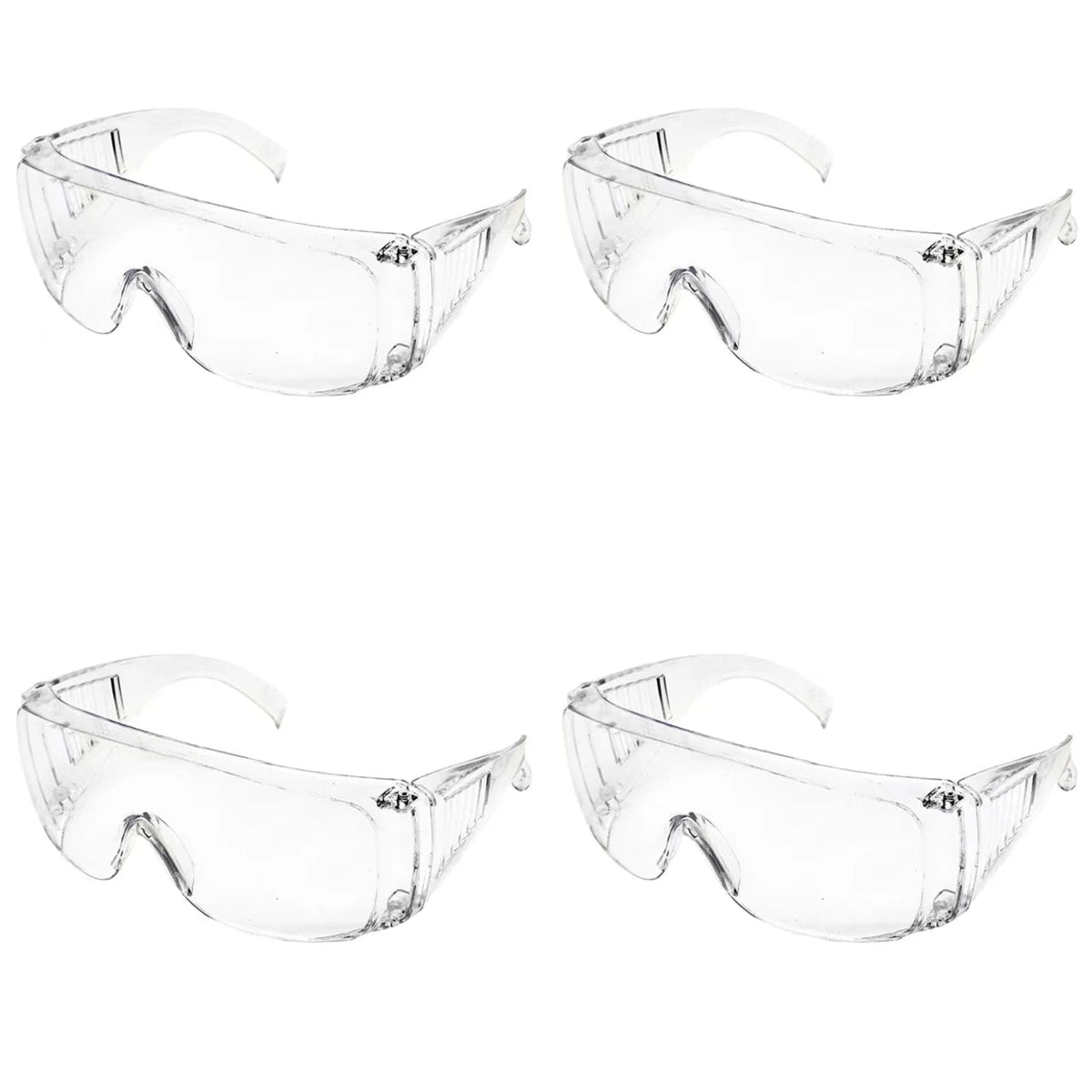 BackupMyFilesNow® safety goggles with clear lenses, anti-splash, dustproof work glasses for eye protection in laboratories and industrial settings.