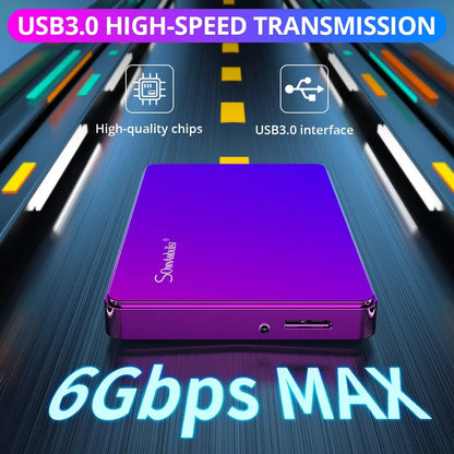 BackupMyFilesNow SomnAmbulist 2.5-inch external hard drive with 250GB to 1TB USB 3.0 storage for PC, laptops, TV, PS4, and Xbox.