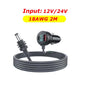 Backupmyfilesnow.com Starlink 3-in-1 mini car charger with dual USB ports, 2M DC cable, digital voltmeter, waterproof extension for vehicles.