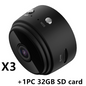 Two black security cameras from BackupMyFilesNow.com with wide-angle lenses for home or business surveillance.