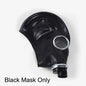 Industrial full face gas mask with filters and connecting pipe, chemical and dust respirator for workplace safety by BackupMyFilesNow.com