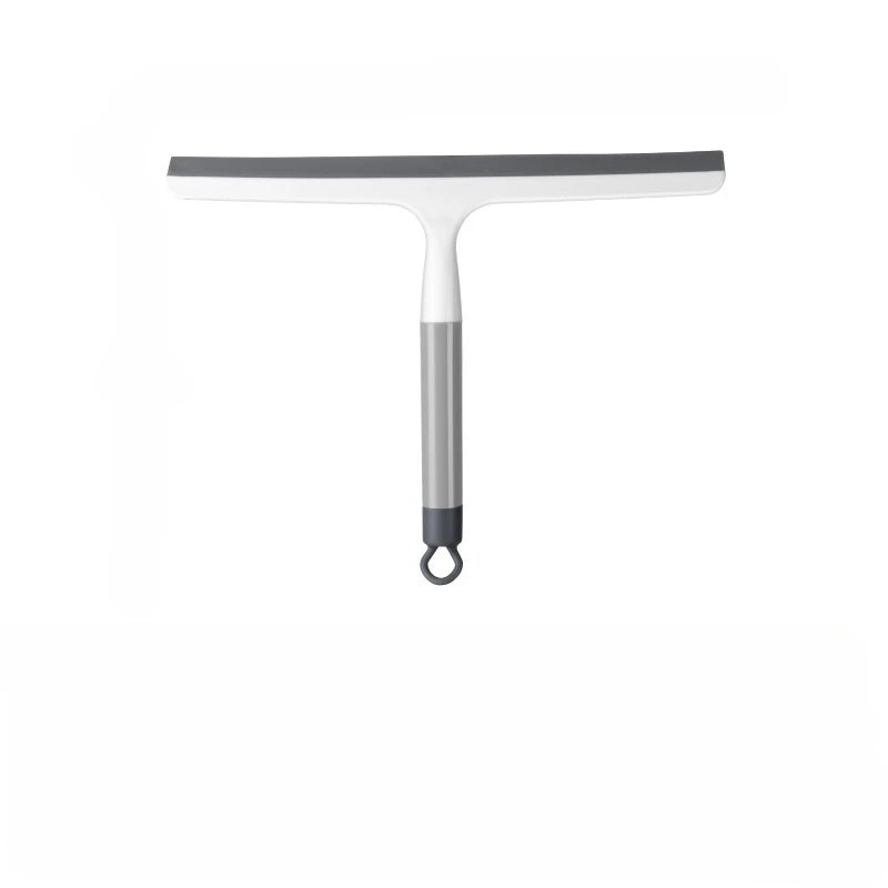 Two silicone shower scraper cleaners from BACKUPMYFILESNOW.COM® for cleaning bathrooms, glass, floors, and windows.
