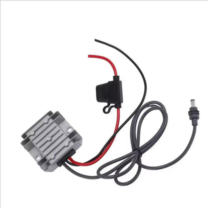 Starlink Mini 12V Adapter DC Step Up Converter with power cord, 9-28V input, 30V 3.5A output for Starlink Mini devices.
