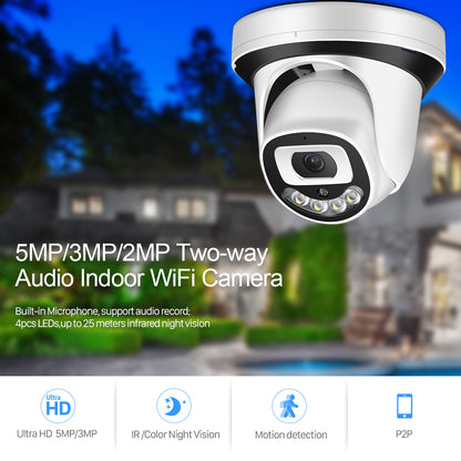 Dual optical 4MP IP security camera with 3.6mm lens, black outdoor security camera by BackupMyFilesNow.com